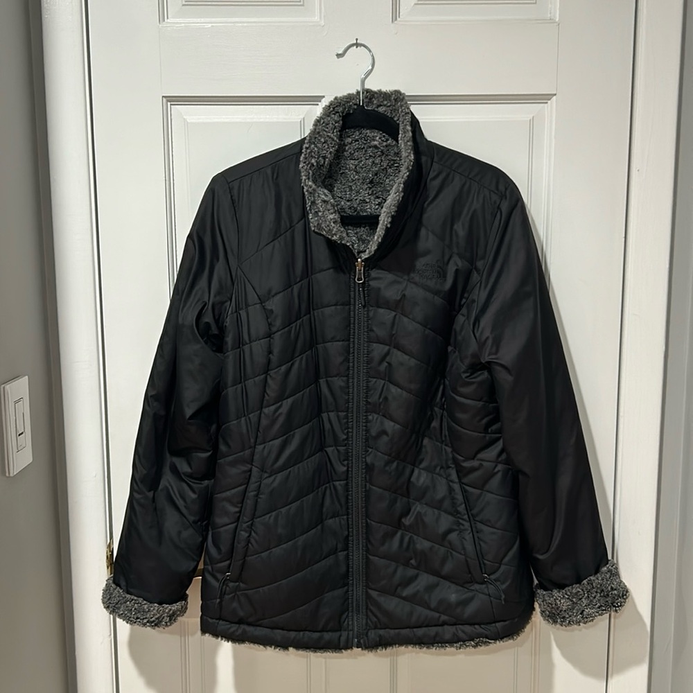 The North Face women’s reversible winter jacket